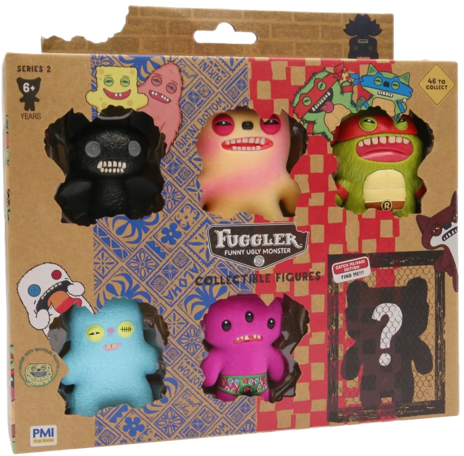 Pmi Kids World FUGGLER S2 FIGŪRĖLĖS - 6 PRABANGIŲ DĖŽUTĖ (Asortimentas)