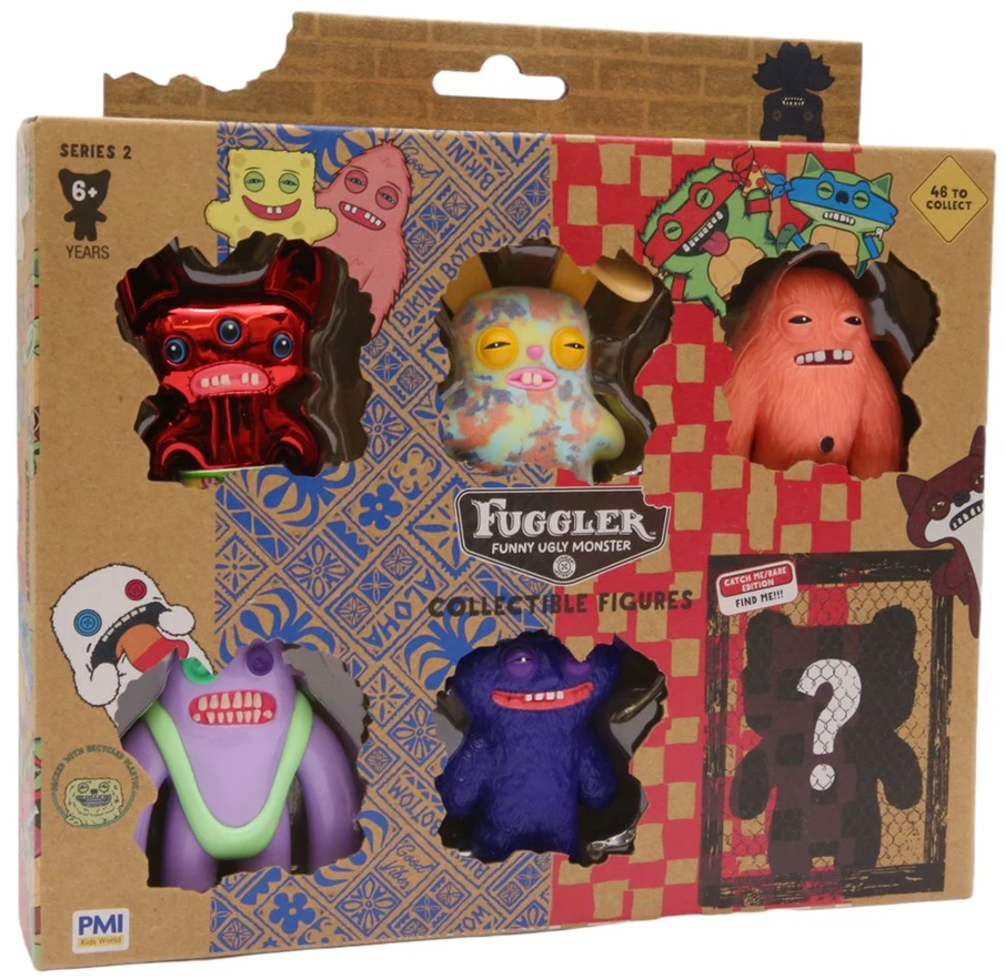 Pmi Kids World FUGGLER S2 FIGŪRĖLĖS - 6 PRABANGIŲ DĖŽUTĖ (Asortimentas)