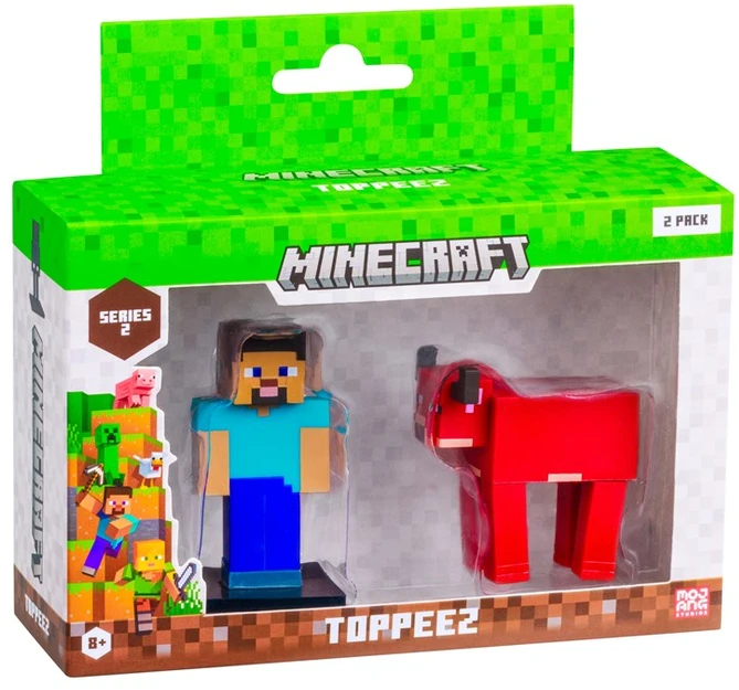 Pmi Kids World MINECRAFT S2 FIGŪRĖLĖS – 2 VNT. RINKINYS (ASORTIMENTAS)