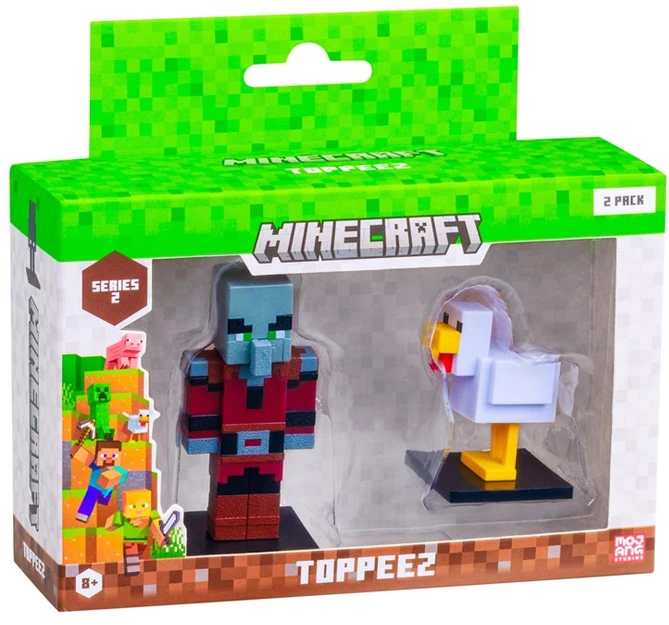 Pmi Kids World MINECRAFT S2 FIGŪRĖLĖS – 2 VNT. RINKINYS (ASORTIMENTAS)
