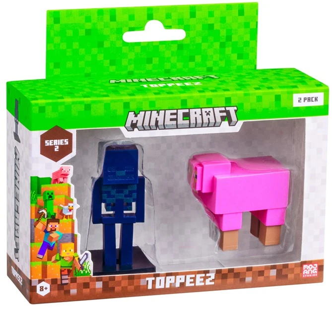 Pmi Kids World MINECRAFT S2 FIGŪRĖLĖS – 2 VNT. RINKINYS (ASORTIMENTAS)