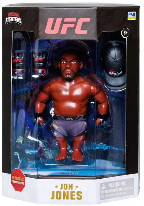 Pmi Kids World Pmi vaikų pasaulio UFC aštuonkampių kovotojų S1 veiksmo figūrėlė, 11 cm - Jon Jones