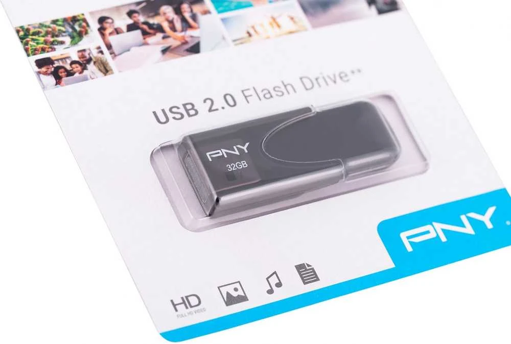 PNY USB-Stick Attaché 4 2.0 32GB skaitymas 25MB/S rašymas 8MB/S