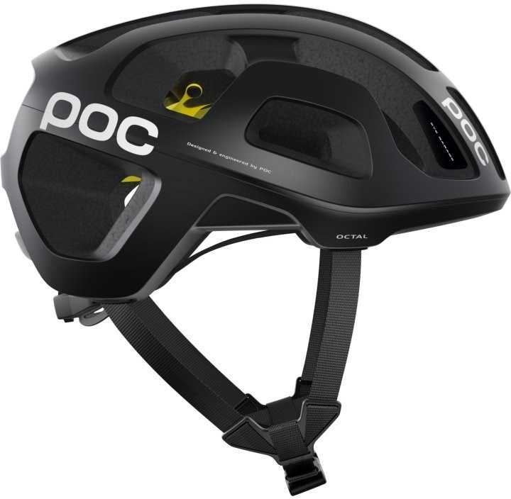 POC OCTAL MIPS Adjustable bicycle helmet, dydis S 50-56 cm, juodas