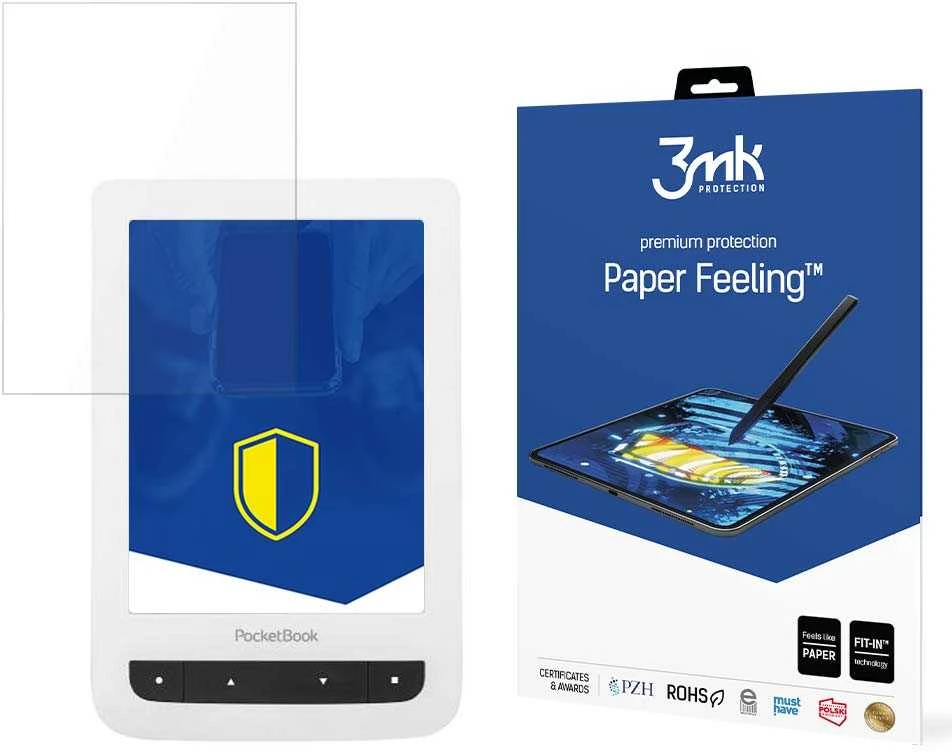 3Mk apsauga „PocketBook Touch Lux 3“ – iki 8,3 colio, 3mk, popieriaus pojūtis