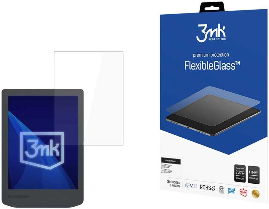 3Mk apsauga „PocketBook Verse Lite“ (619) – iki 8.3" 3mk FlexibleGlass