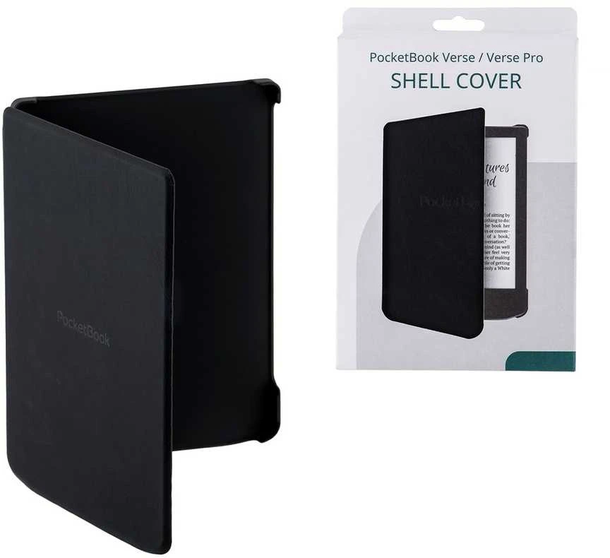 Dėklas PocketBook Shell 6" Verse / Verse Pro (H-S-634-K-WW), Juodas