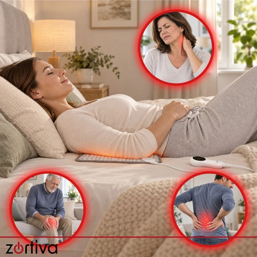 Heated mat - pillow 40x30cm Zortiva