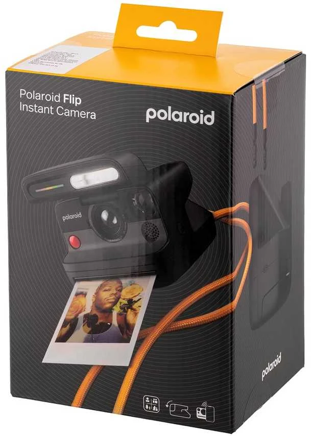 Polaroid Flip 79 x 79 mm Juodas