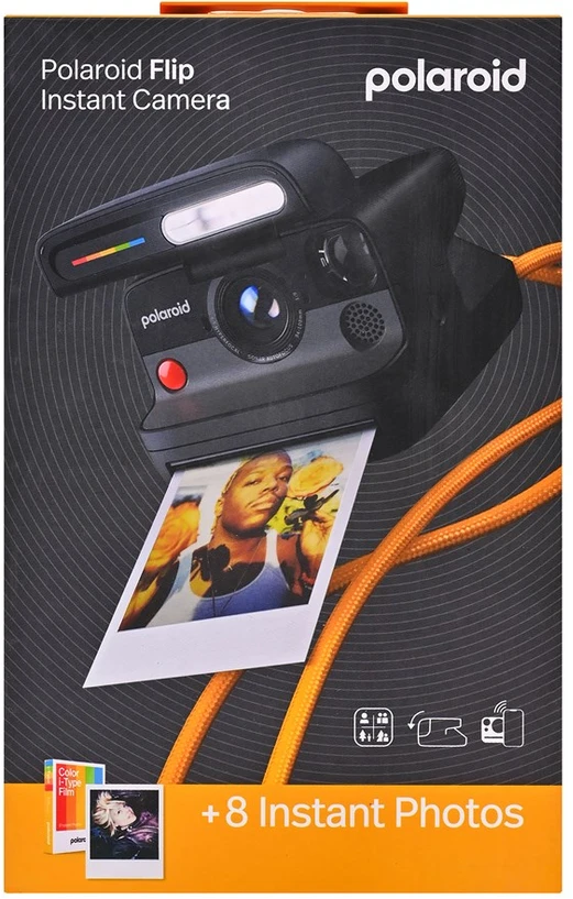 Polaroid Flip 79 x 79 mm Juodas