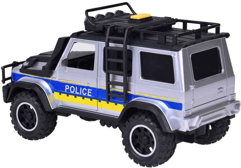 Jokomisiada Visureigis policijos automobilis su šviesos ir garso pavara ZA5410