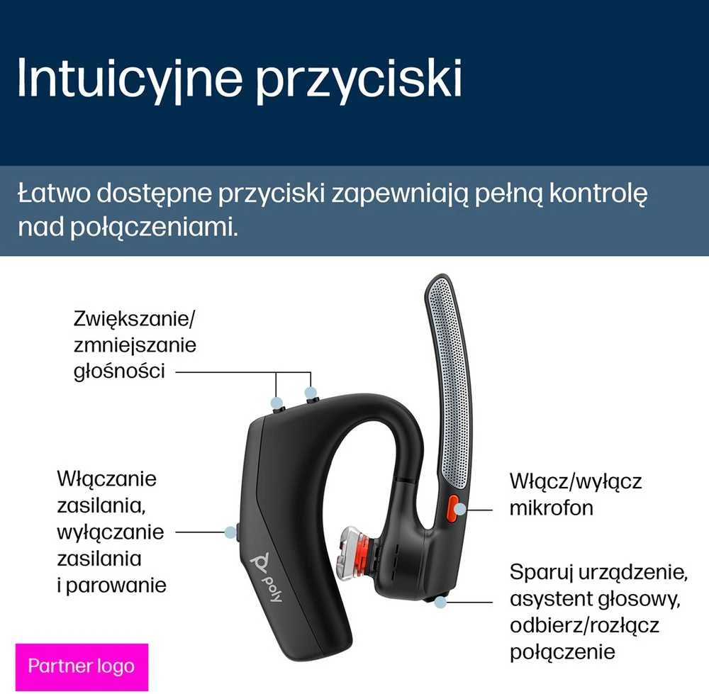 HP Poly Voyager Legend 30 Ausinės