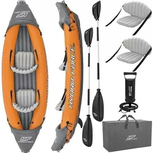 Bestway Hydro-Force Lite-Rapid x2 Pripučiamos baidarės rinkinys