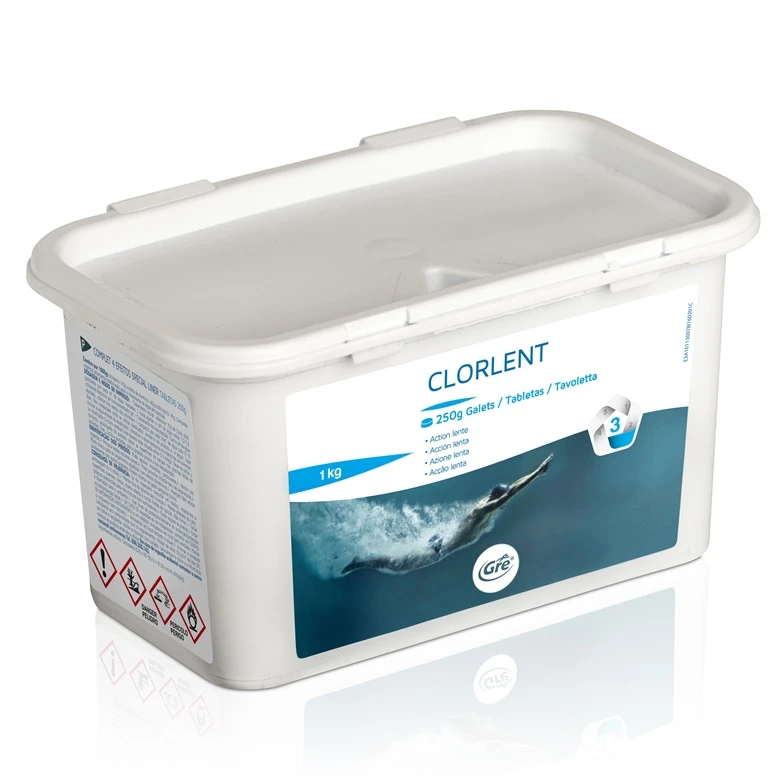 Pool_Expert Priemonė baseino vandens dezinfekcijai Pool Expert Clorlent, 1kg