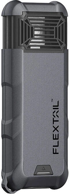 Nešiojamas du viename uodus atbaidantis Flextail Max Repel S (pilkas)