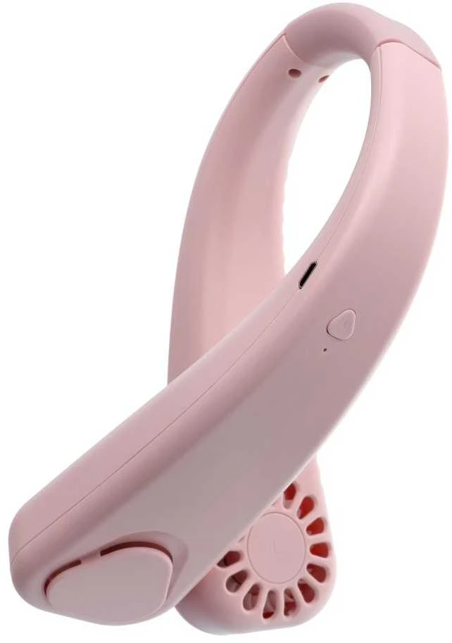 Drėkintuvas Oem Rožinė Nešiojamas kaklo ventiliatorius RC-K-1065 rožinis