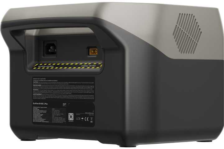 EcoFlow RIVER 2 Max nešiojamoji maitinimo stotis, 512Wh, 500W, X-Boost, EPS