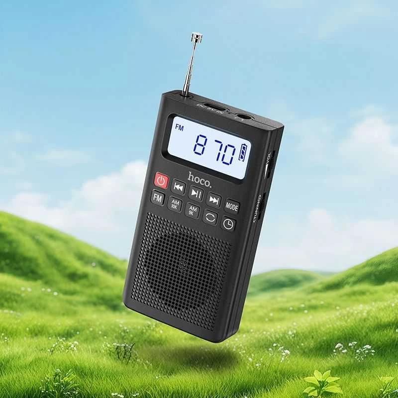 Portable radio Hoco HI51 juodas