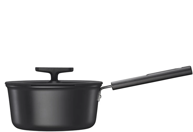 Fiskars Hard Face puodas viena rankena 1,8L su dangčiu