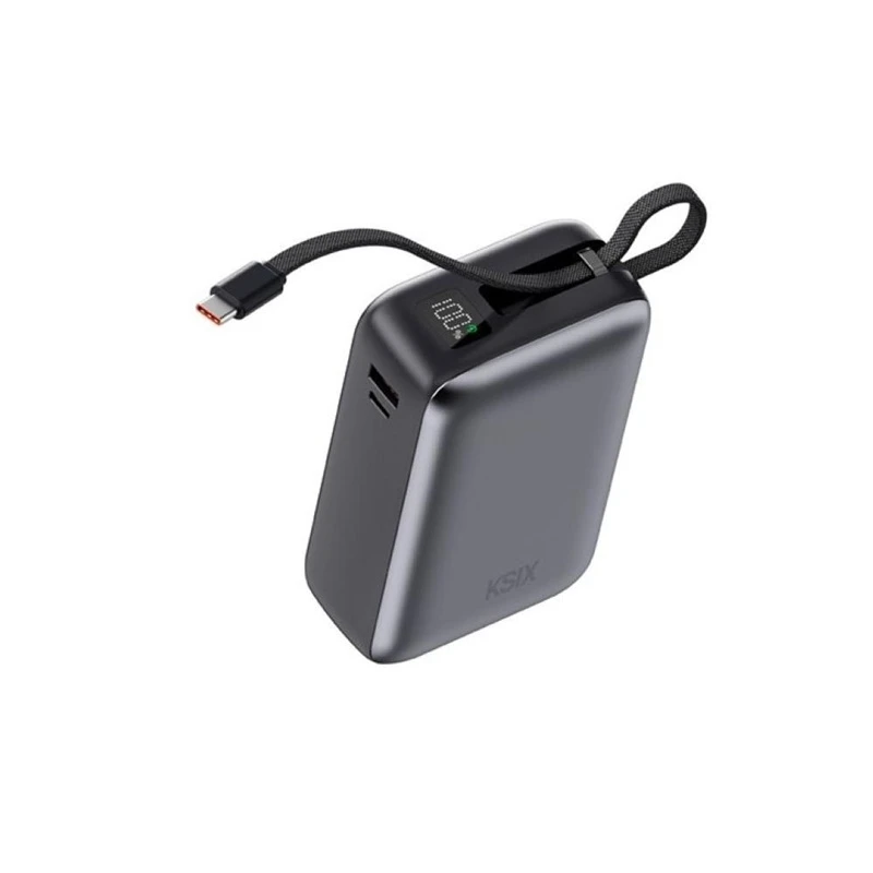 Ksix išorinė baterija 30000 mAh Power PULSE, Pilkas