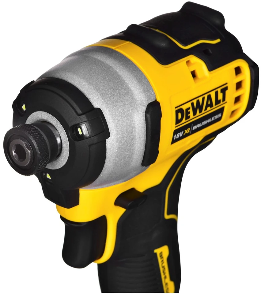 Įrankių komplektas Dewalt 18V 2x2,0Ah DCD709 + DCF809 DCK2062D2T