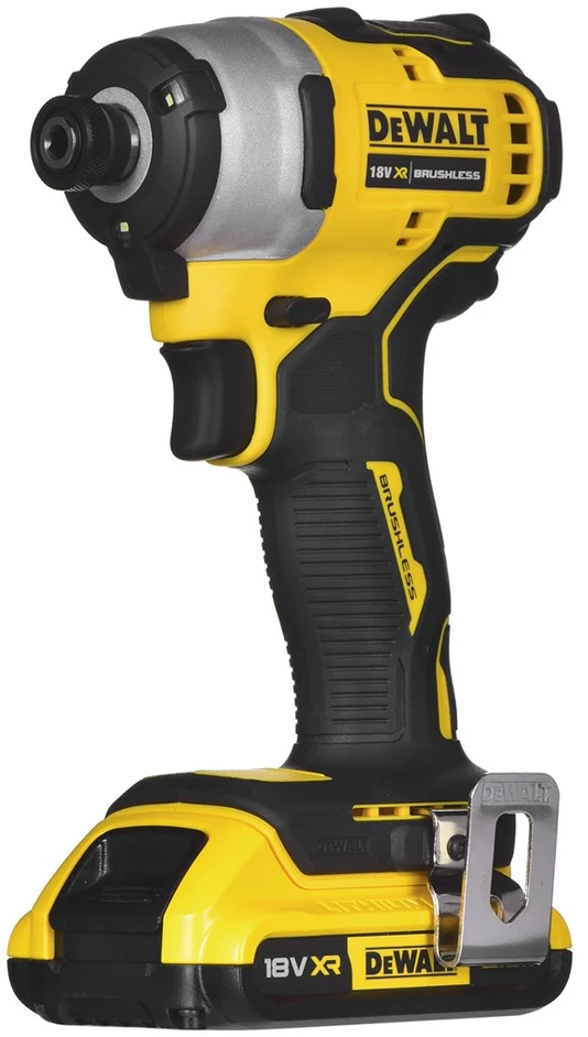 Įrankių komplektas Dewalt 18V 2x2,0Ah DCD709 + DCF809 DCK2062D2T