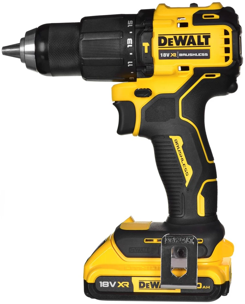 Įrankių komplektas Dewalt 18V 2x2,0Ah DCD709 + DCF809 DCK2062D2T