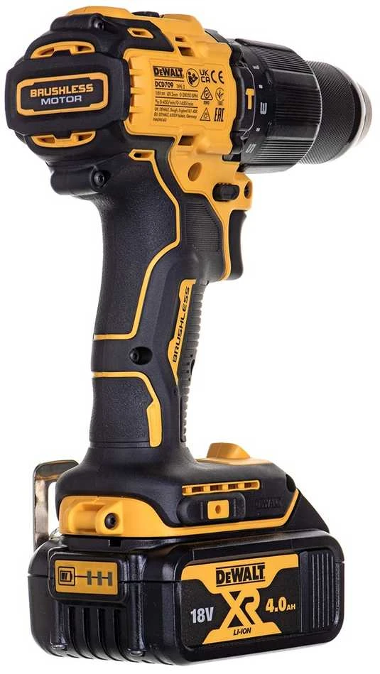 Įrankių komplektas DeWalt DCK2062M2T-QW(DCD709 + DCF809); 18 V; 2x4,0 Ah akum.