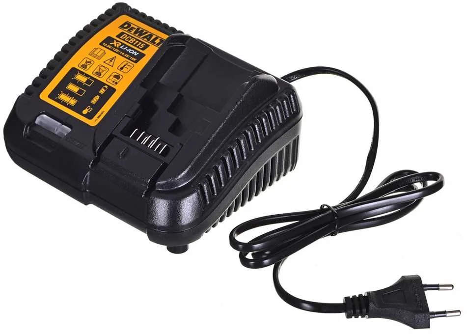 Įrankių komplektas DeWalt DCK2062M2T-QW(DCD709 + DCF809); 18 V; 2x4,0 Ah akum.