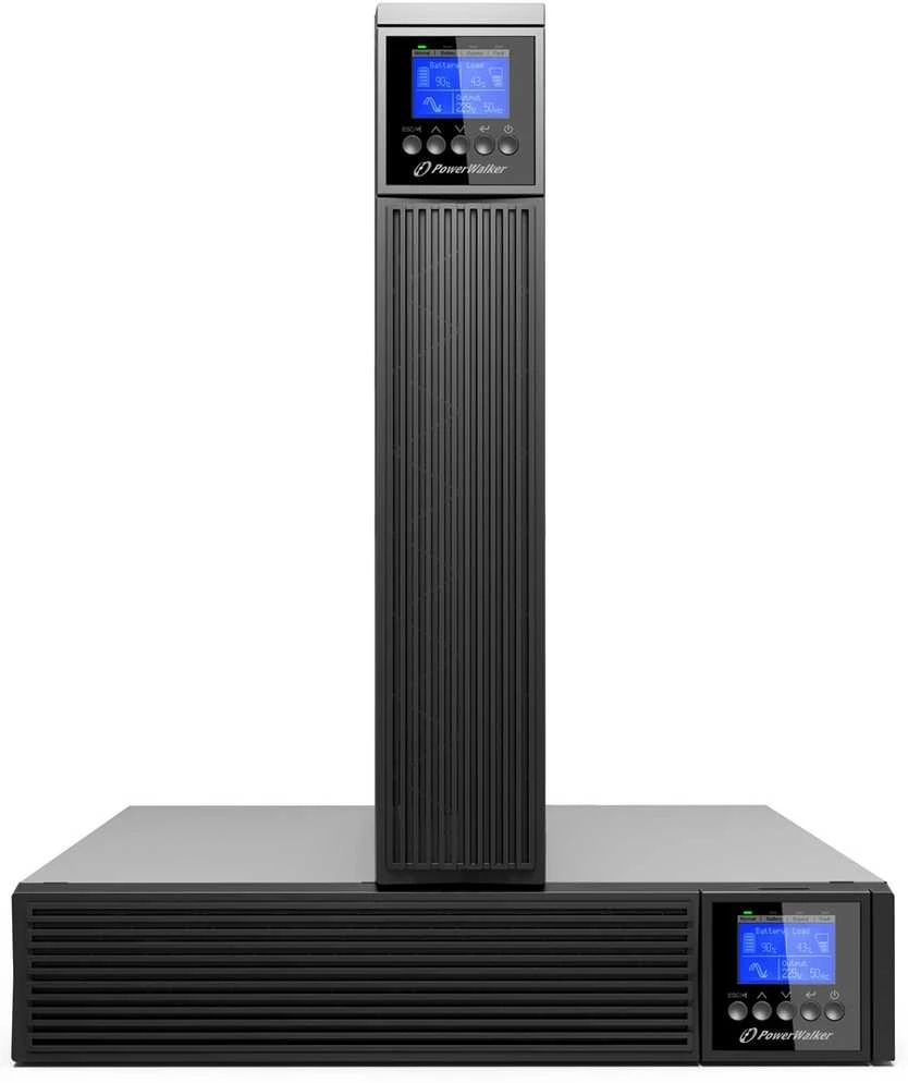 POWER WALKER „PowerWalker VFI 6000 RTGE“ dviguba konversija (prisijungus) 6 kVA 6000 W 2 kintamosios srovės lizdas (-iai)