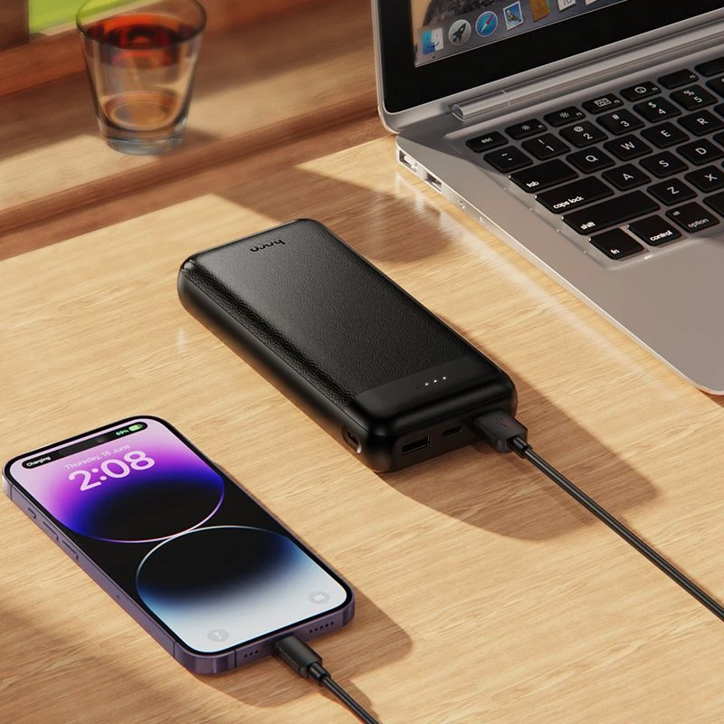 Powerbank 20000 mAh 2A 10W Hoco J153A juodas