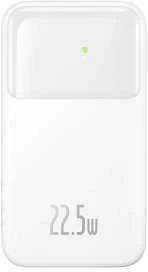 Powerbank Baseus Comet 10000mAh, 22,5W (balta)