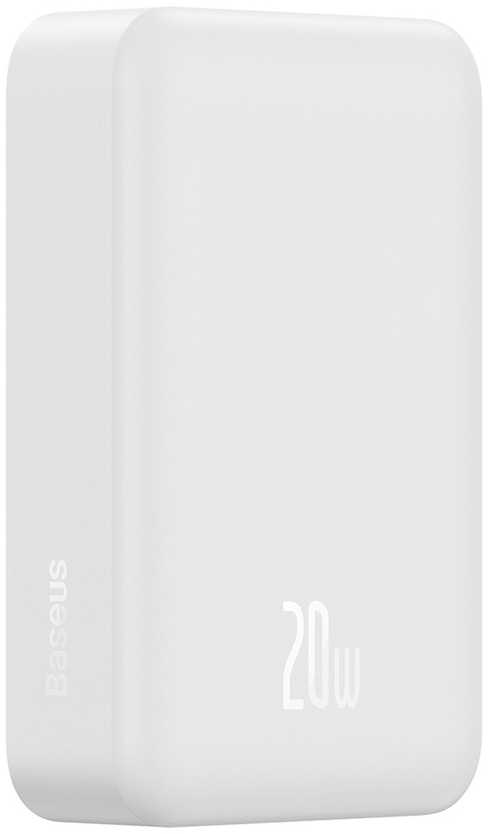 Baseus Magnetic Mini 20000mAh 20W MagSafe Powerbank - baltas