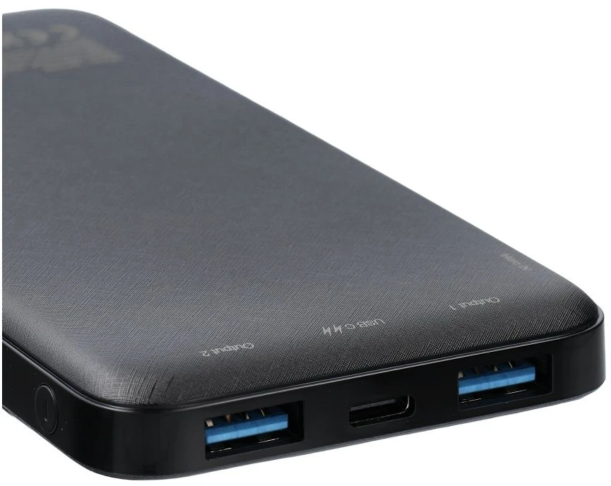Powerbank Charmast 10000 mAh 3A W1056 Baltas