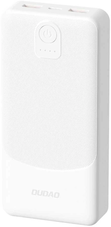 Powerbank Dudao K10Pro 2.4A 20000mAh 2 x USB-A - juodos spalvos
