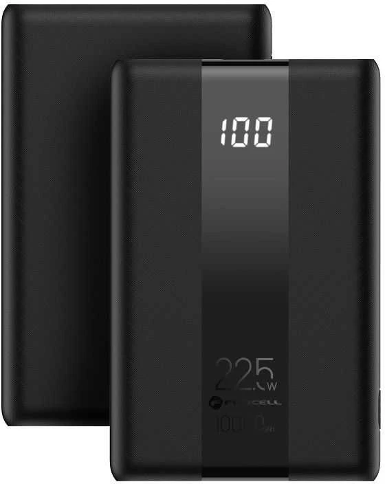 Powerbank Forcell F-Energy Energo P10K2 QC3.0 PD 3A 22,5W 10000 mAh juodas