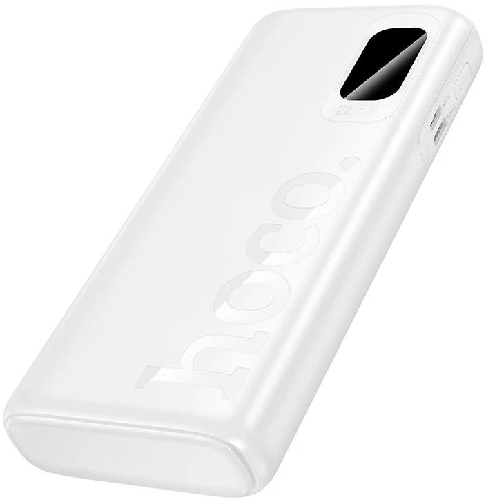 Išorinė baterija Hoco 10000 mAh QC PD 2A 22,5W J158 Pro, balta