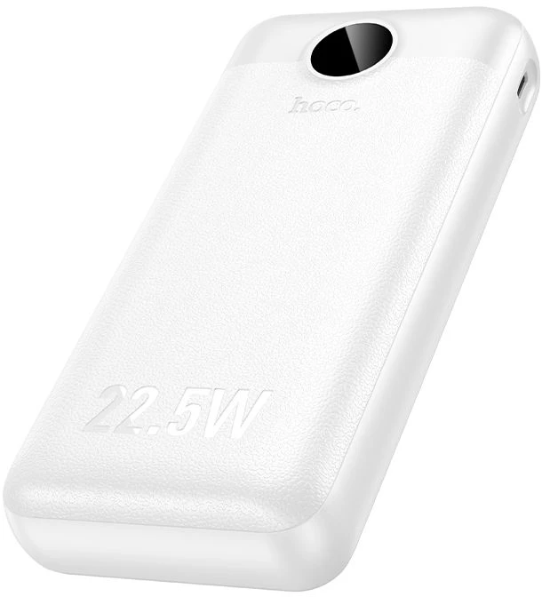 Powerbank Hoco 20000 mAh QC 22,5W+PD 20W LED J172A baltas