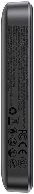 Mini Wireless PowerBank 20W 10000mAh Joyroom JR-W020 (juodas)