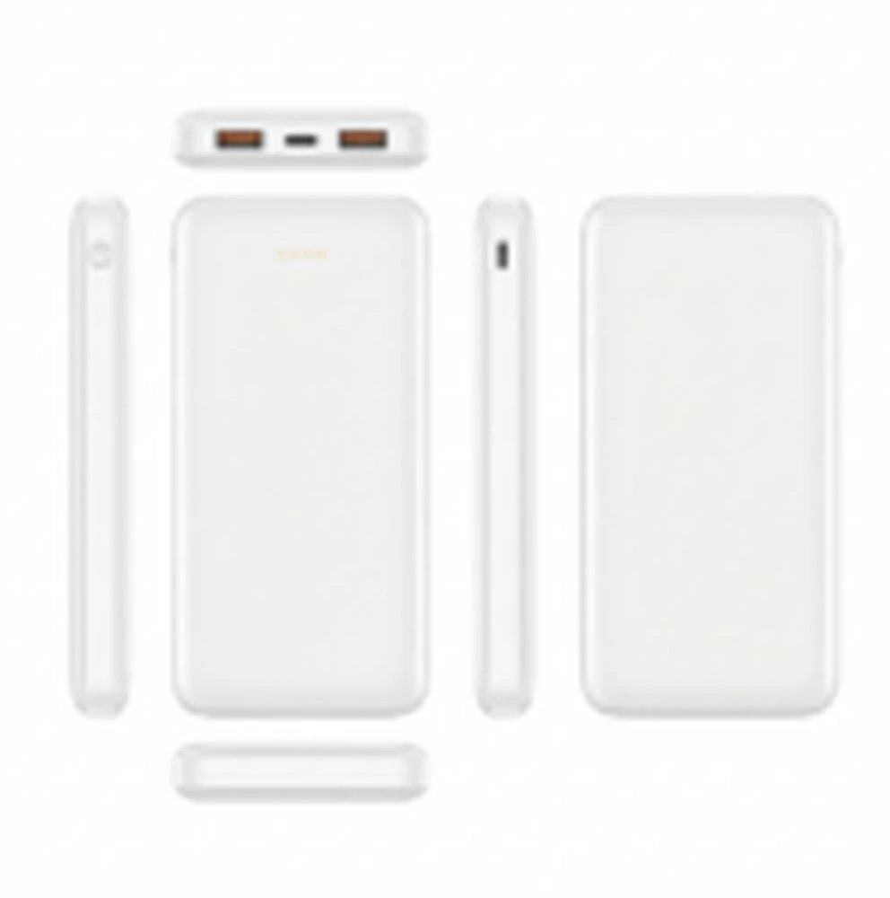 Powerbank Veger A10 (W1065) 2A 10000 mAh baltas