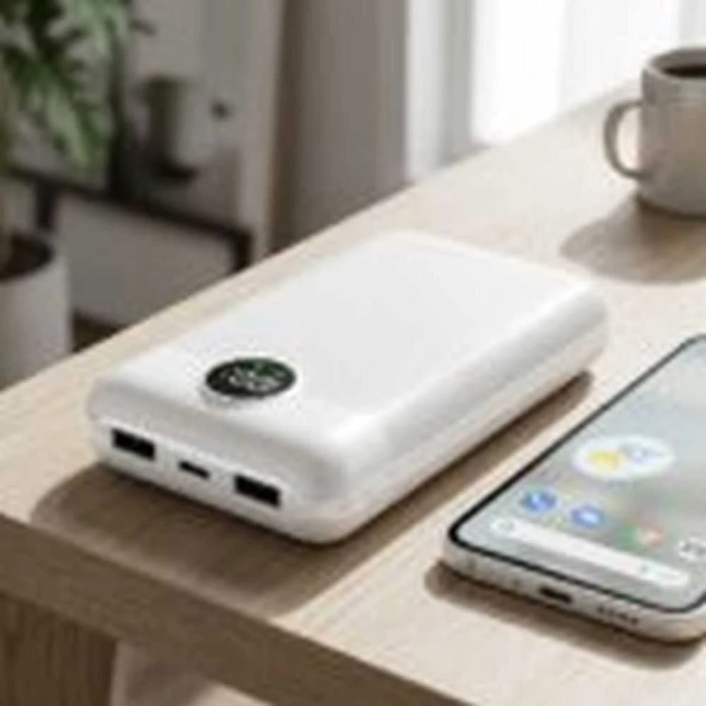 Powerbank Veger S20 (W2081) PD QC3.0 2A 22,5W 20000 mAh baltas