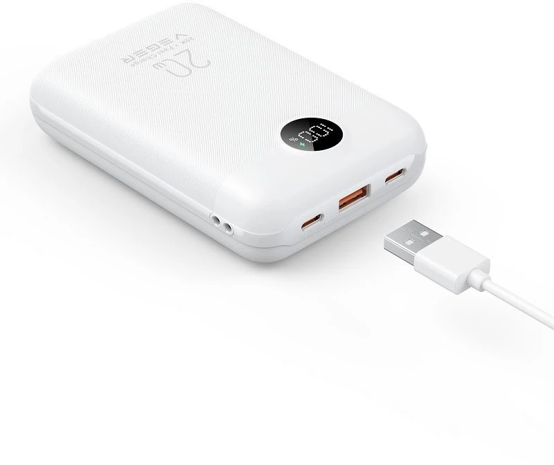 Powerbank Veger S20 (W2081) PD QC3.0 2A 22,5W 20000 mAh baltas