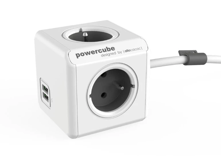 Orno Allocacoc PowerCube Extended USB E(FR) – 3m – 3 m – 4 kintamosios srovės lizdas (-ai) – E tipas – CE – KEMA – RoHS – 16 A – 230 V