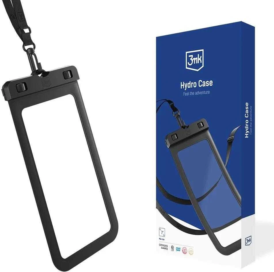 Dėklas atsparus vandeniui 3mk Hydro Case juodas