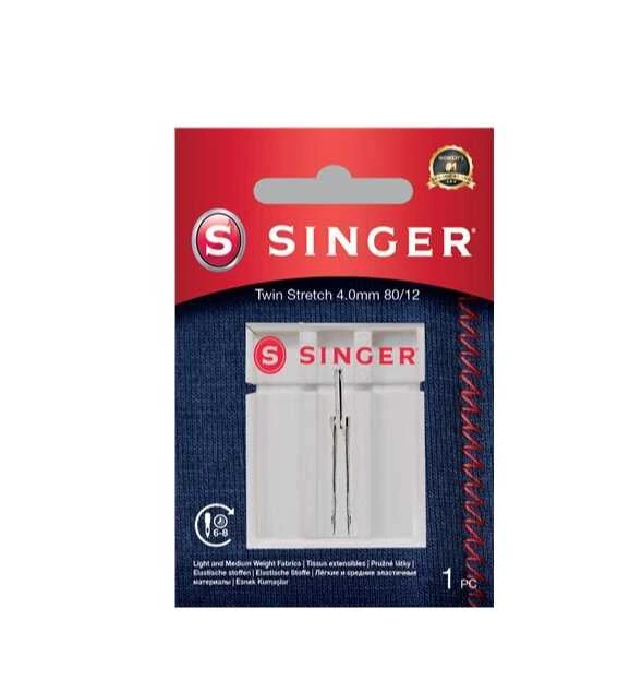 Singer Dainininkas | Twin Stretch adata, dekoratyvinė, 4.0 80/12 1PK
