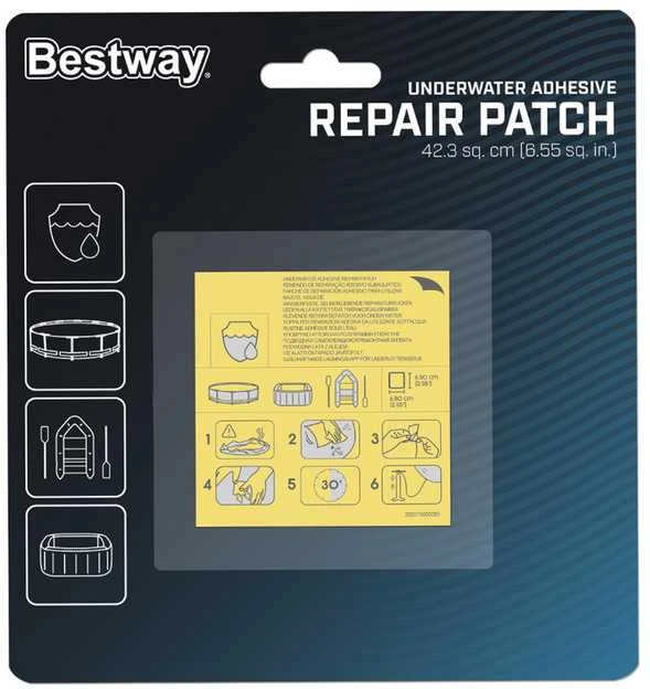 Bestway vandeniui atsparus remonto rinkinys Patches 62091