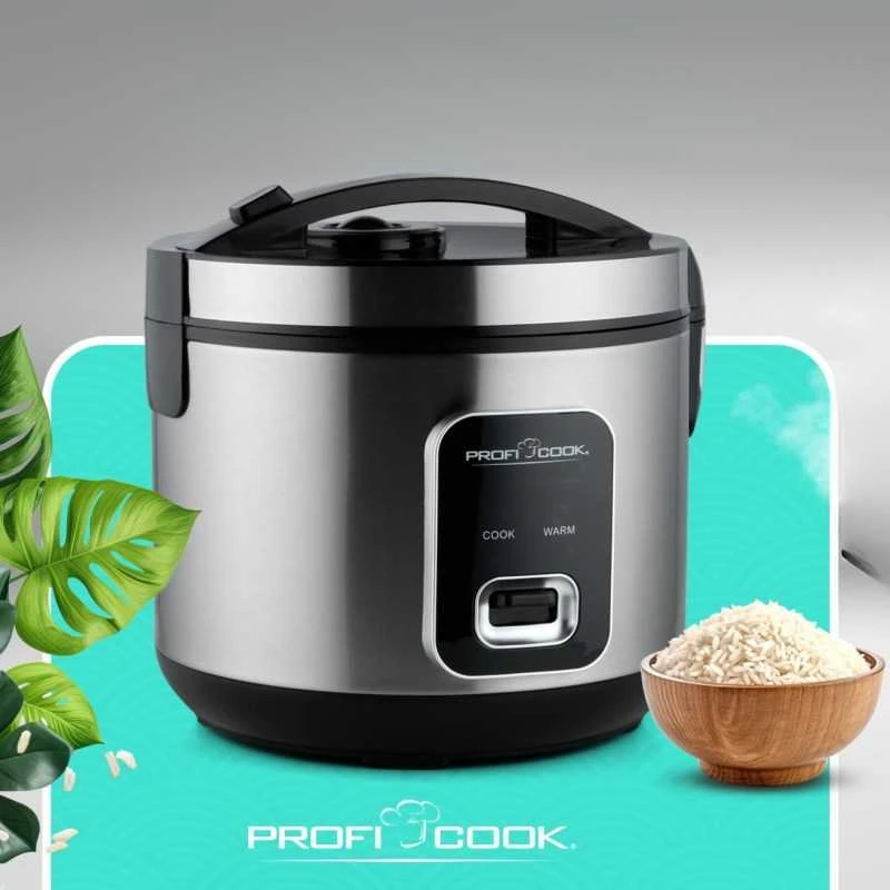 Profi Cook ProfiCook PC-RK 1285 rice cooker Juodas, Sidabrinis