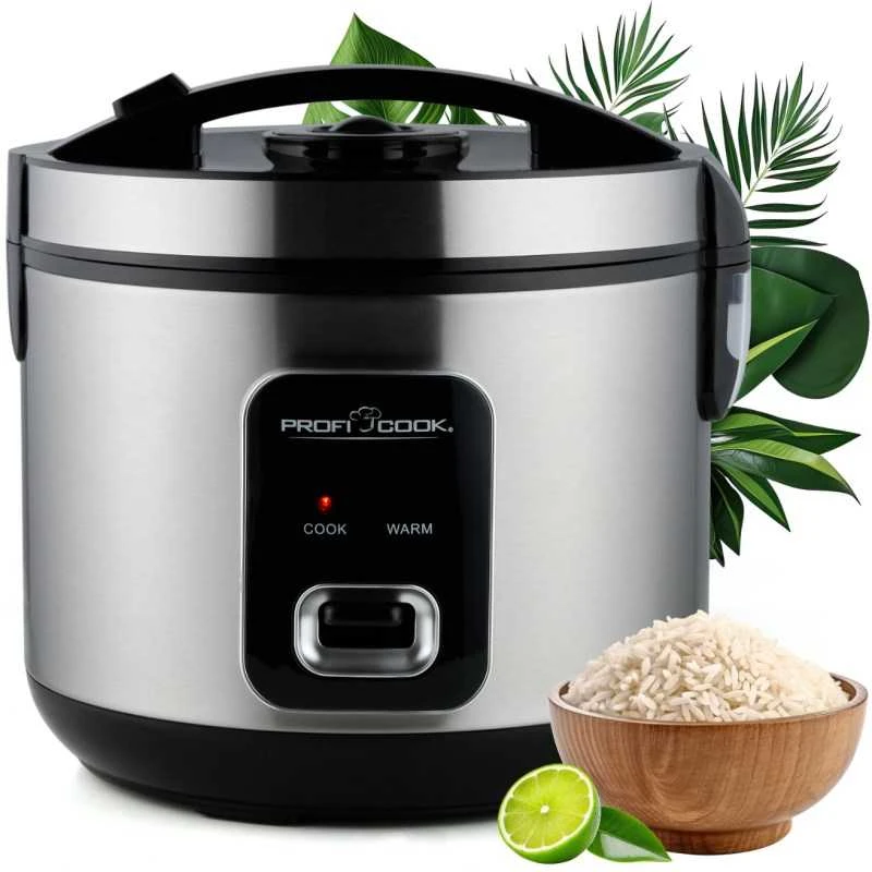 Profi Cook ProfiCook PC-RK 1285 rice cooker Juodas, Sidabrinis
