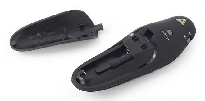 Projektorius Gembird WP-L-11 wireless presenter RF Juodas