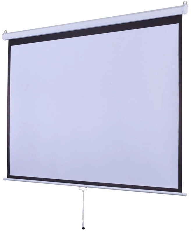 Projektoriaus ekranas Šilelis su stovu 180x180cm, įstrižainė 255cm